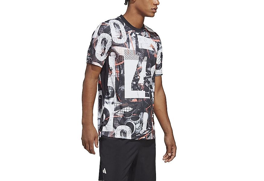 adidas Performance T-Shirt Club Graphic Tee weiss Herren günstig online kaufen