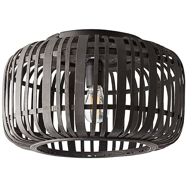 Brilliant Deckenleuchte »Woodrow« E27 1 Stk. Deckenlampe 40cm holz günstig online kaufen