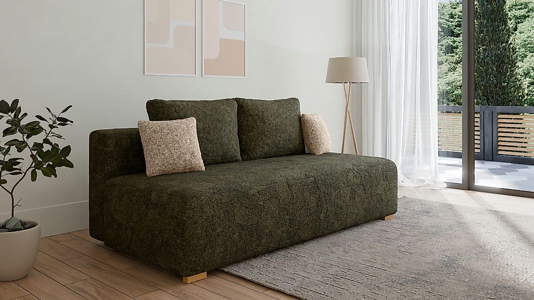 MOEBLO Schlafsofa MOSS, Funktionssofa mit Bettfunktion, günstig online kaufen