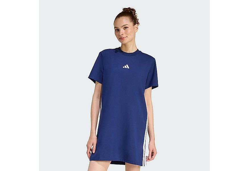 adidas Sportswear Shirtkleid ESSENTIALS 3-STREIFEN-T-SHIRT-KLEID (1-tlg) günstig online kaufen