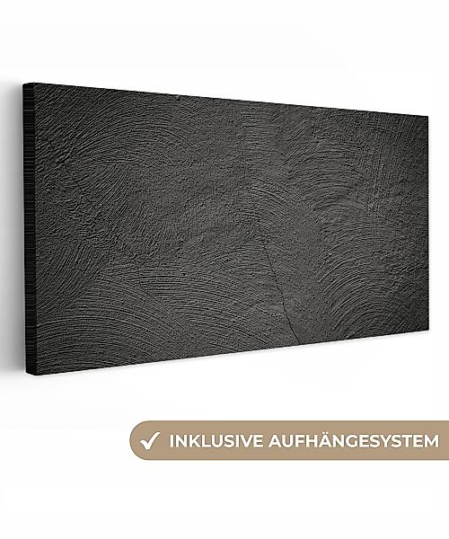 OneMillionCanvasses® Leinwandbild Panorama Konkreter Druck - günstig online kaufen