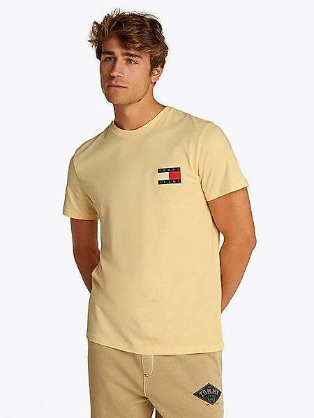 Tommy Jeans T-Shirt "TJM SLIM ESSENTIAL FLAG TEE EXT", Mit Rundhalsausschni günstig online kaufen