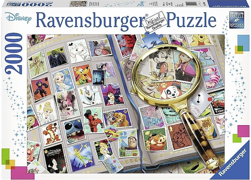 Ravensburger Puzzle Disney, Meine liebsten Briefmarken, günstig online kaufen