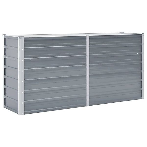 vidaXL Hochbeet, Garten-Hochbeet Verzinkter Stahl 160x40x77 günstig online kaufen