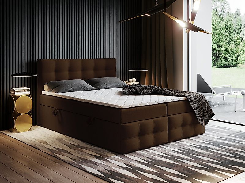 Godre Boxspringbett mit Bettkasten Ewora 3 günstig online kaufen