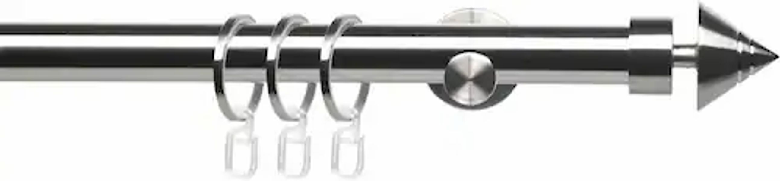 Liedeco Gardinenstange »CELKEGEL01SG1L« Ø 25 mm 1 läufig-läufig Fixmaß 1-lä günstig online kaufen