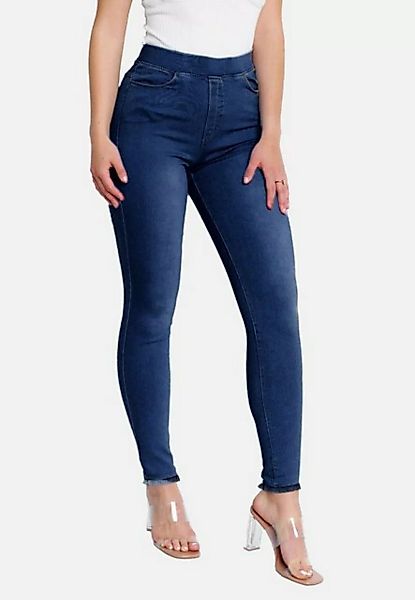 Egomaxx Skinny-fit-Jeans Denim Skinny Jeans Hose Stretch Röhrenjeans Vintag günstig online kaufen