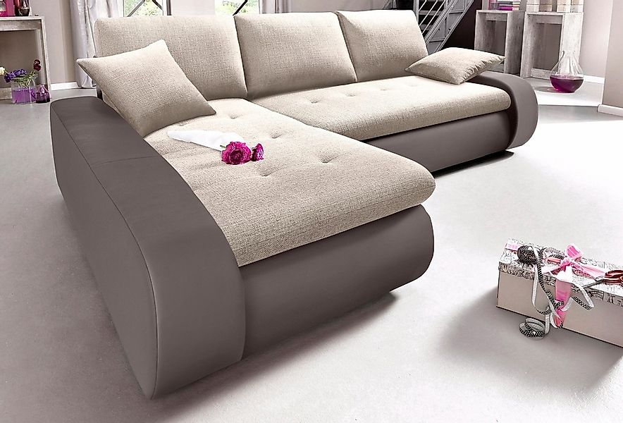 TRENDMANUFAKTUR Ecksofa »Indie, L-Form«, wahlweise XL oder XXL günstig online kaufen