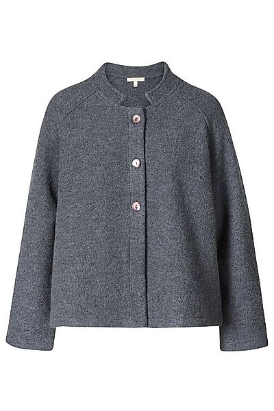 Himalaya Clothing Walkjacke Edle Damen Wolljacke aus Schurwolle mit Stehkra günstig online kaufen