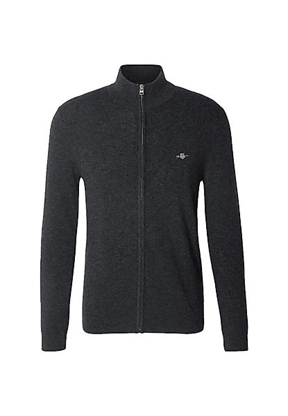 Gant Cardigan Strickjacke Cardigan Reißverschluss (1-tlg) günstig online kaufen