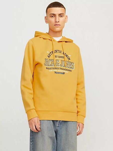 Jack & Jones Kapuzensweatshirt JJELOGO SWEAT HOOD 2 COL 24/25 NOOS mit Logo günstig online kaufen