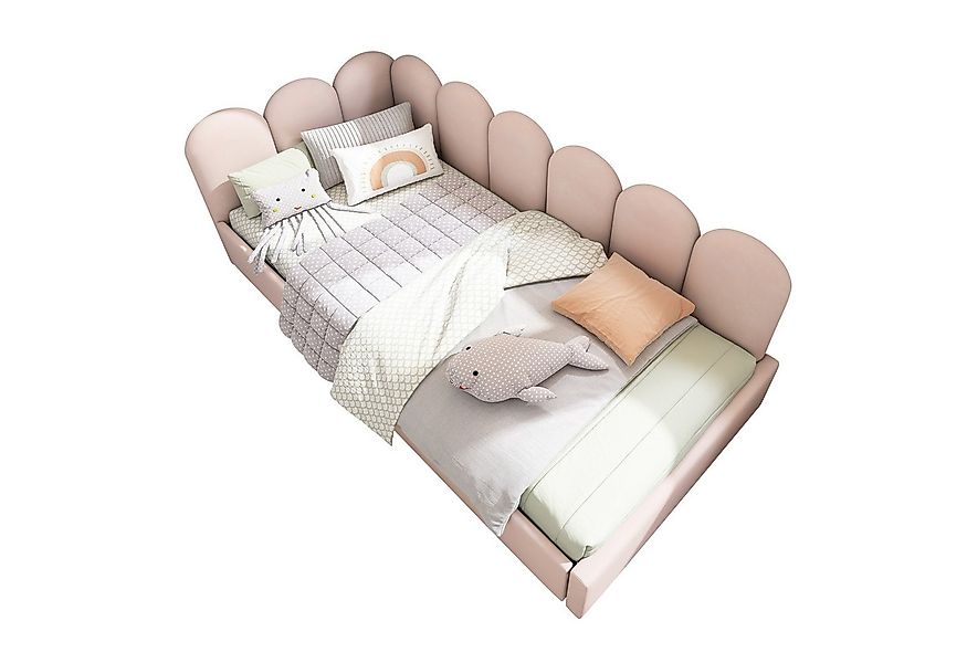 Flieks Polsterbett (1-tlg), Einzelbett Daybett Tagesbett Schlafsofa mit 2 S günstig online kaufen