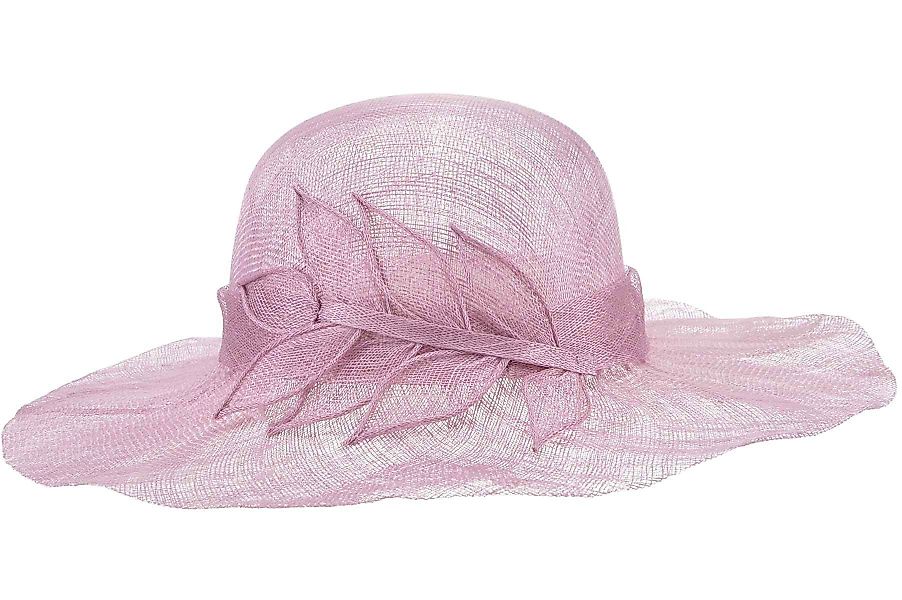 Seeberger Strohhut Sinamay Flapper mit Blättergarnitur günstig online kaufen