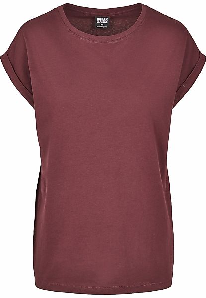 URBAN CLASSICS Kurzarmshirt "Urban Classics Damen Ladies Extended Shoulder günstig online kaufen