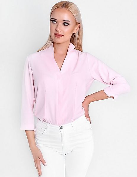 HEVENTON Klassische Bluse 3/4-Ärmel, Business-Bluse mit günstig online kaufen