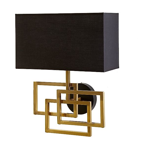 riess-ambiente Wandleuchte ATLANTIS 44cm schwarz / günstig online kaufen