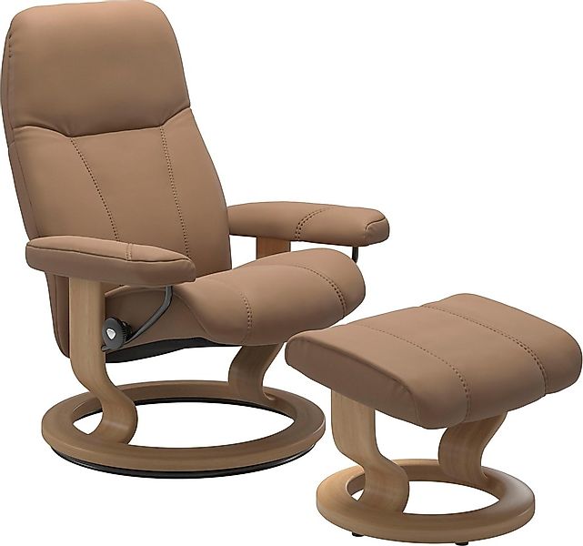Stressless Relaxsessel "Consul" Set, Relaxsessel mit Hocker, mit Hocker, mi günstig online kaufen