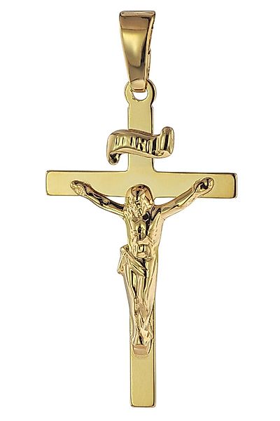 trendor Kreuzanhänger Kruzifix 750 Gold/18 Karat günstig online kaufen