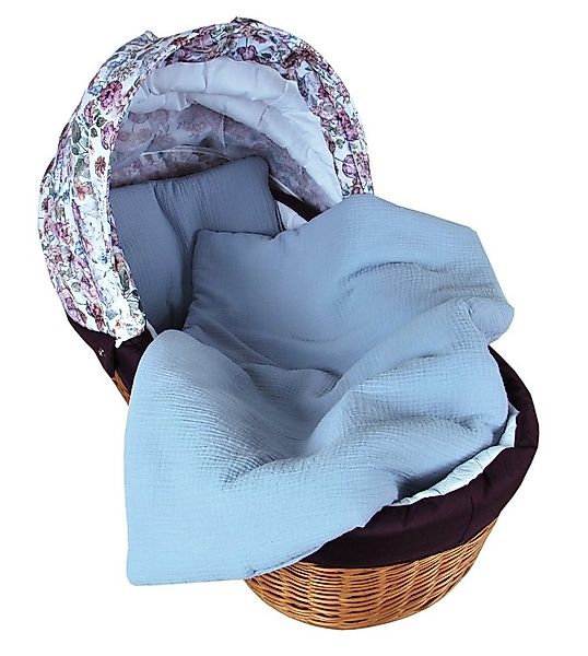 Babydecke BabyLux Babydecke Musselin Kinderwagendecke Kuscheldecke 75x60cm günstig online kaufen