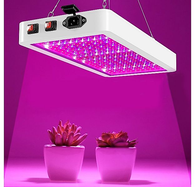 Rosnek Pflanzenlampe 216/312 LEDs,Vollspektrum,für Zimmerpflanzen Gemüse Bl günstig online kaufen
