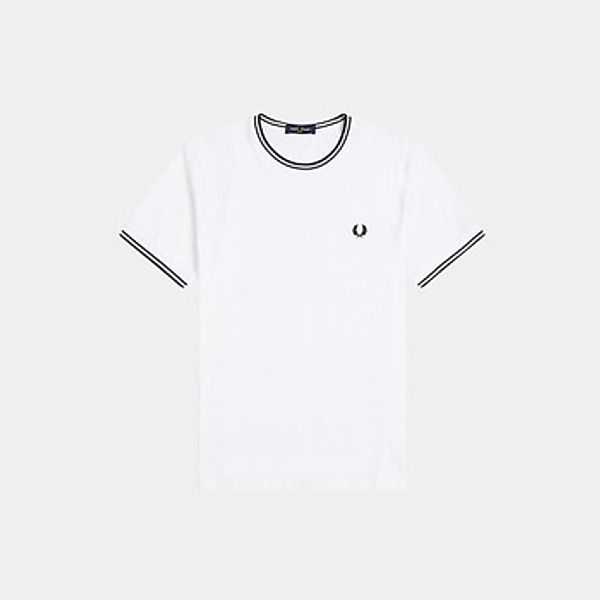 Fred Perry  T-Shirt Twin tipped t-shirt - white günstig online kaufen
