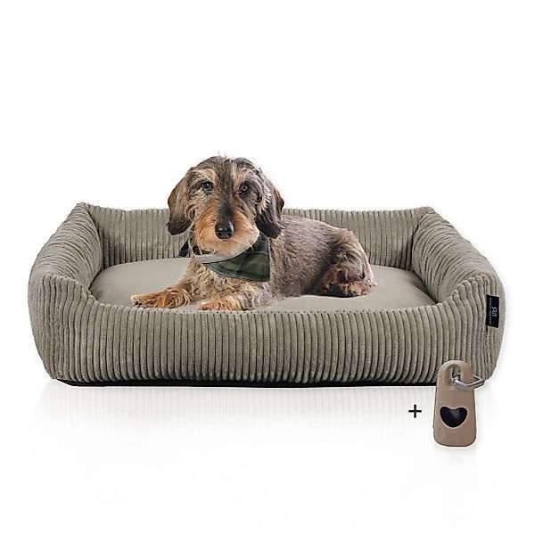 Rohrschneider Tierbett Hundebett Hundekorb Cordstoff, inkl. günstig online kaufen