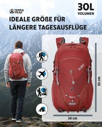 Terra Peak Wanderrucksack Flex 30, 30L günstig online kaufen