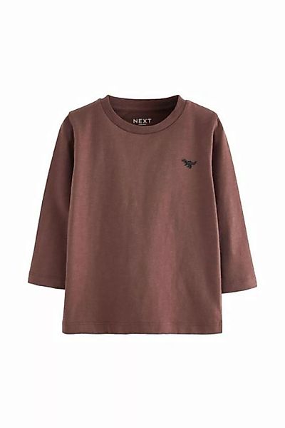 Next Langarmshirt Einfarbiges Shirt (1-tlg) günstig online kaufen