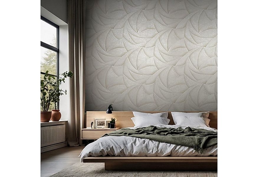 Marburg Vliestapete Tapete Calm Waves, geprägt, geometrisch, moderne Vliest günstig online kaufen
