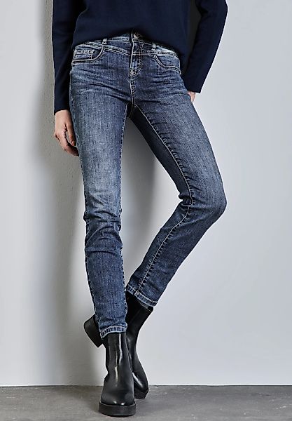 STREET ONE Slim-fit-Jeans "Style YORK" im Five-Pocket Style günstig online kaufen