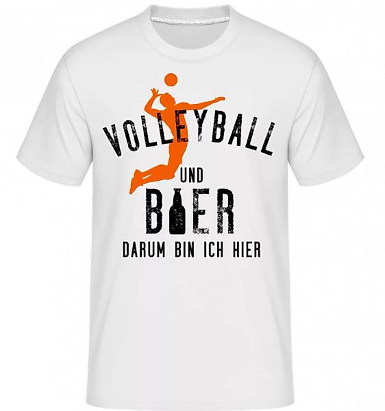 Volleyball Und Bier · Shirtinator Männer T-Shirt günstig online kaufen