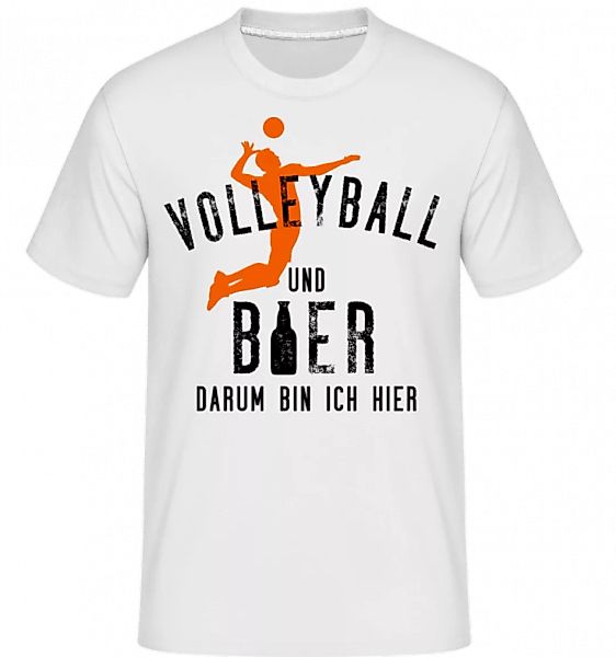 Volleyball Und Bier · Shirtinator Männer T-Shirt günstig online kaufen