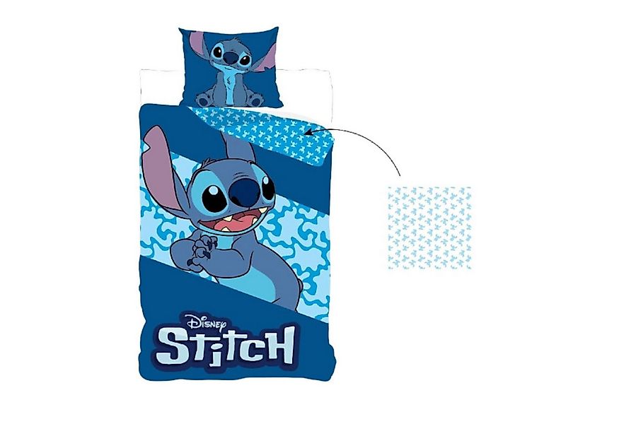 Lilo & Stitch Bettwäsche Lilo & Stitch Bettwäsche Wendebettwäsche Bettbezug günstig online kaufen