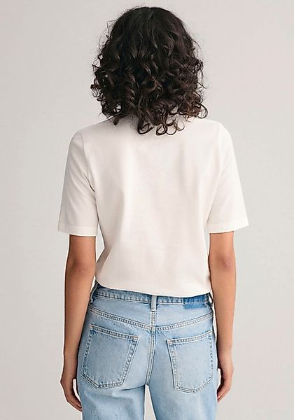 Gant Poloshirt 4202231 Damen Slim Shield SS Pique Poloshirt günstig online kaufen