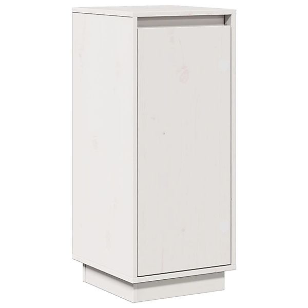 vidaXL Sideboard Weiß 31,5x34x75 cm Massivholz Kiefer 813352 günstig online kaufen