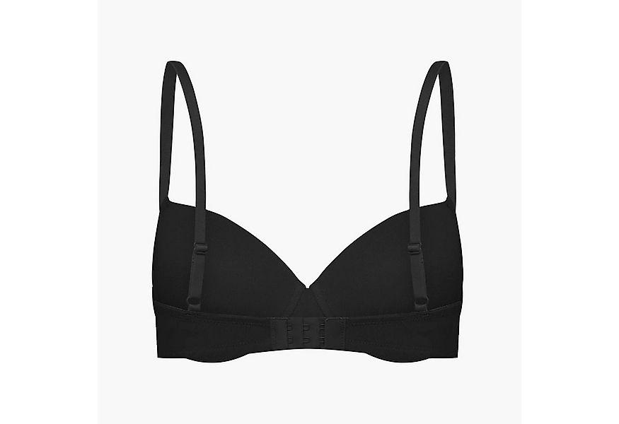 cfab by creamy fabrics Push-up-BH Baumwoll-T-Shirt Bügel-BH-Beige-75C (1-tl günstig online kaufen