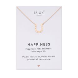 LUUK LIFESTYLE Kette mit Anhänger Hufeisen, günstig online kaufen