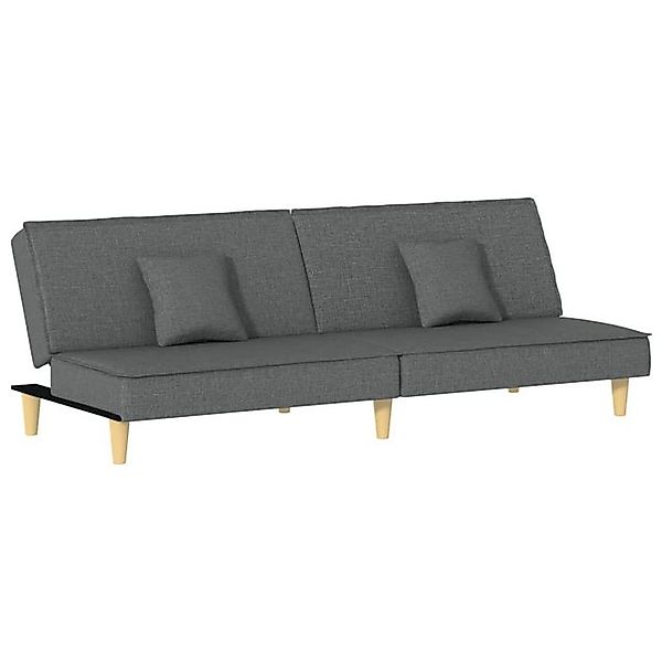 vidaXL Sofa Schlafsofa Dunkelgrau Stoff günstig online kaufen