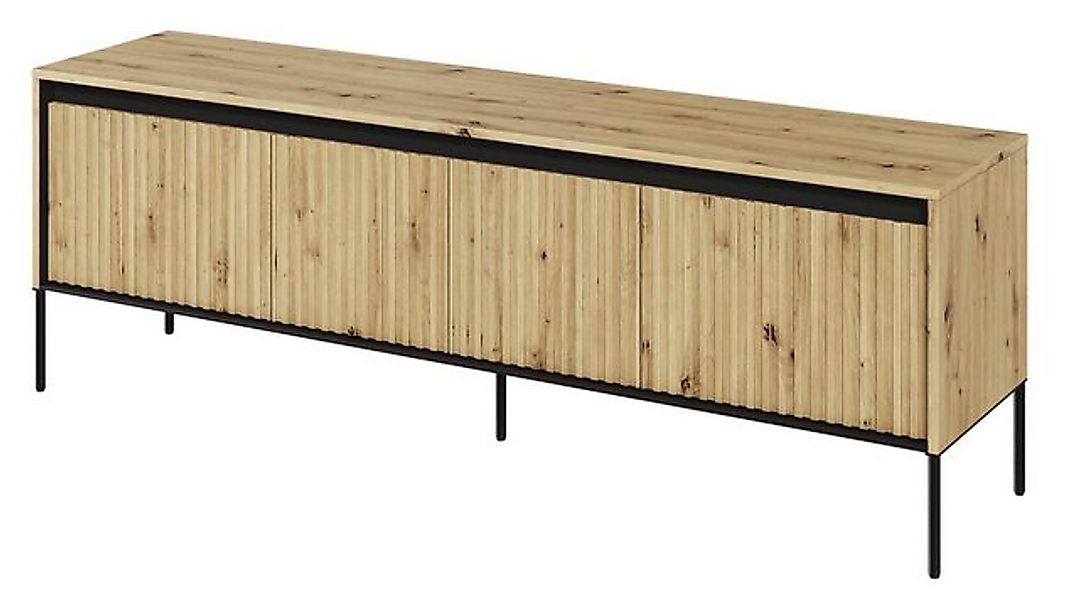 Compleo TV-Schrank FLORE mit 4 Klappen/Türen, günstig online kaufen