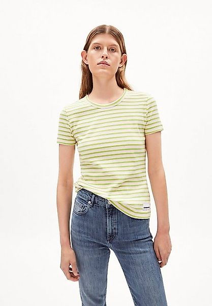 Armedangels T-Shirt KARDAA STRIPES Damen (1-tlg) Ripp-T-Shirt Regular Fit a günstig online kaufen