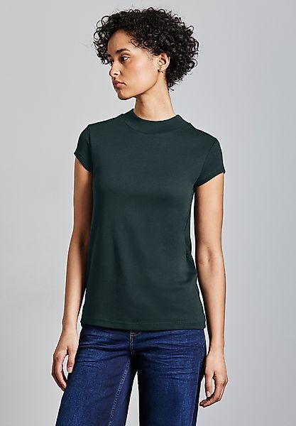 STREET ONE T-Shirt, mit Rollkragen günstig online kaufen