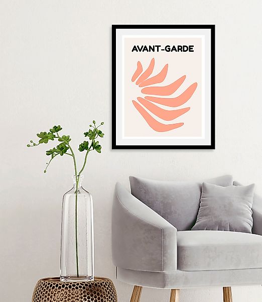 queence Bild »Avant-Garde III«, (1 St.), HD Premium Poster-Druck inkl. Holz günstig online kaufen