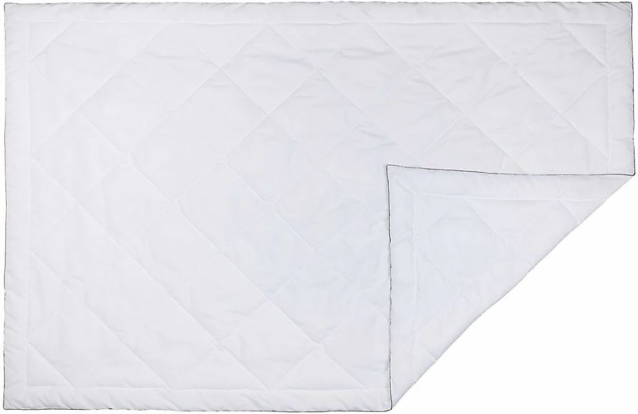 Gözze Microfaserbettdecke "Silberkante Bettdecke 135x200 & 155x220 cm" extr günstig online kaufen