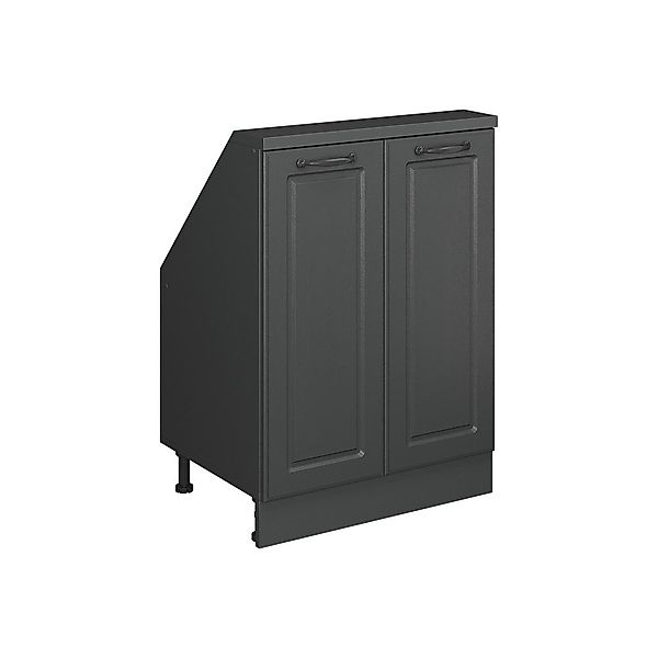 Vicco Unterschrank R-Line, Anthrazit Landhaus/Anthrazit, 60 günstig online kaufen