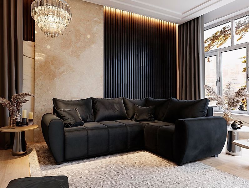 Masseno Ecksofa MADISON mit Schlaffunktion L-Form, günstig online kaufen