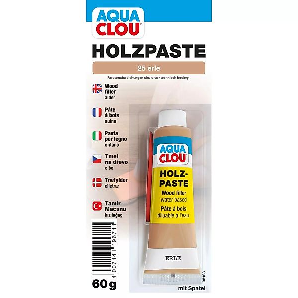 Clou Holzpaste wasserverdünnbar Erle 60 g günstig online kaufen
