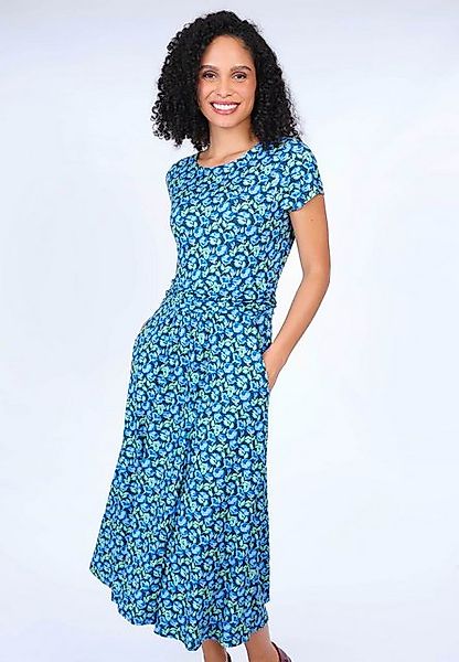 Lykka du Nord Sommerkleid Malind rosy Taillenraffung günstig online kaufen