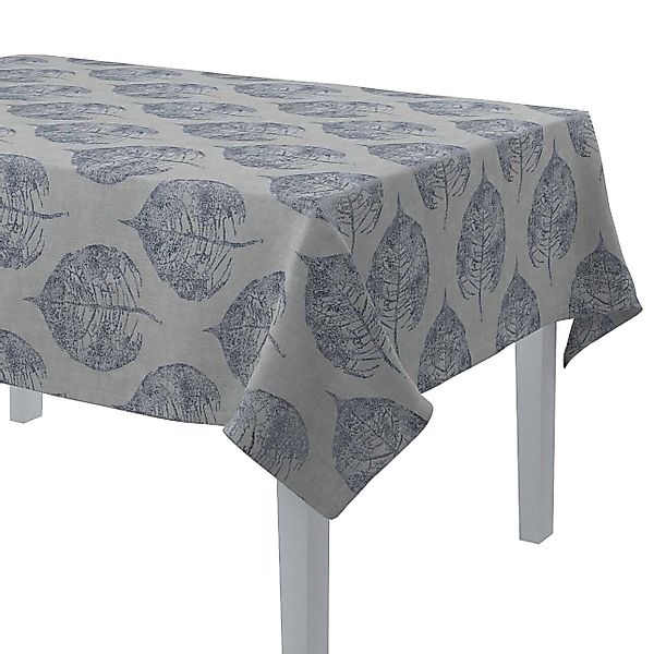 Rechteckige Tischdecke, grau-anthrazit, Imperia Premium (144-14) günstig online kaufen