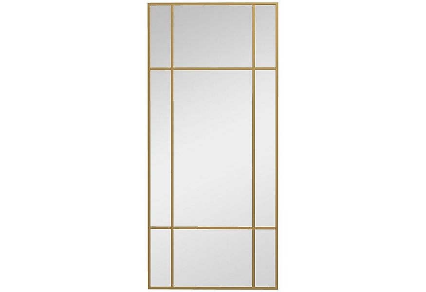 HOMCOM Wandspiegel mit Metallrahmen (rechteckiger Spiegel, 1-St., dekorativ günstig online kaufen