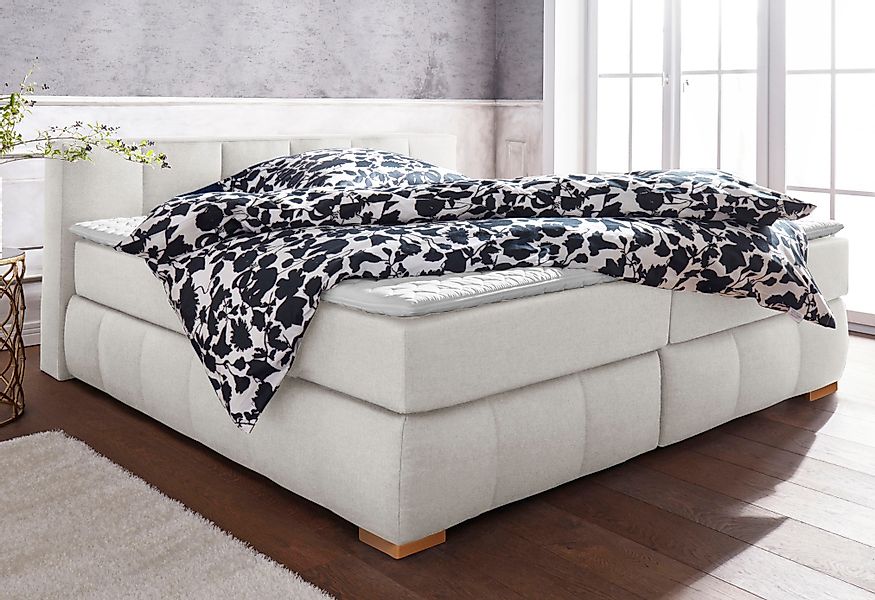 Home affaire Boxspringbett "Chelles", inkl. Kaltschaumtopper, in 5 Breiten günstig online kaufen